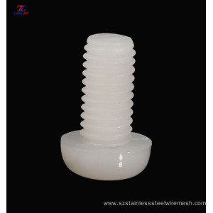 M8 M10 white nylon plastic machine screw